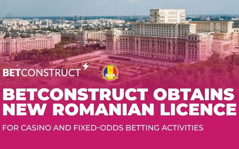 BetConstruct acquires Romanian Remote Gambling B2C license for casino, fixed-odds betting