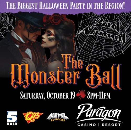 Paragon Casino Resort and Hotel Celebrates Annual Monster Ball