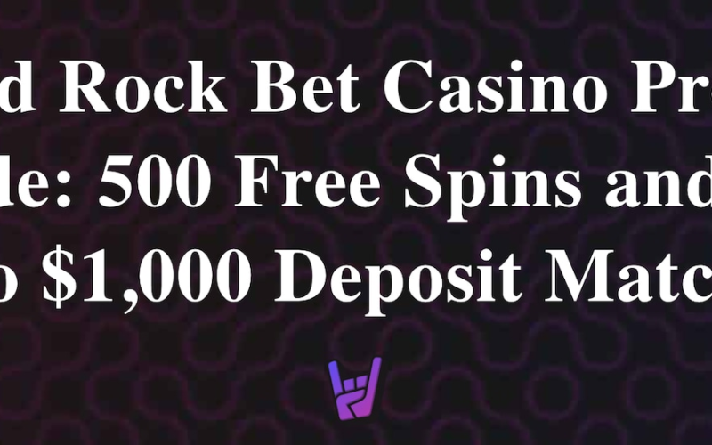 Hard Rock Online Casino promo code: Earn up to $1,000 + 500 free spins