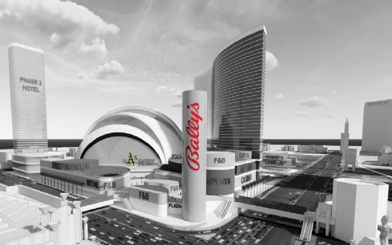 New A’s Las Vegas Stadium and Casino Renderings