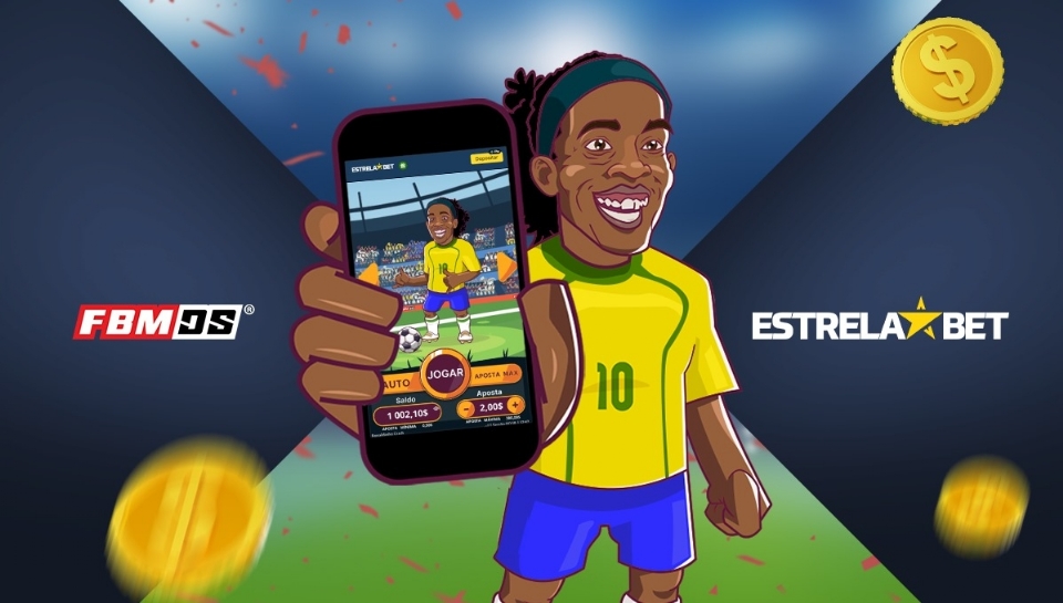 FBMDS and EstrelaBet kick-off epic online casino gaming alliance with Ronaldinho Crash