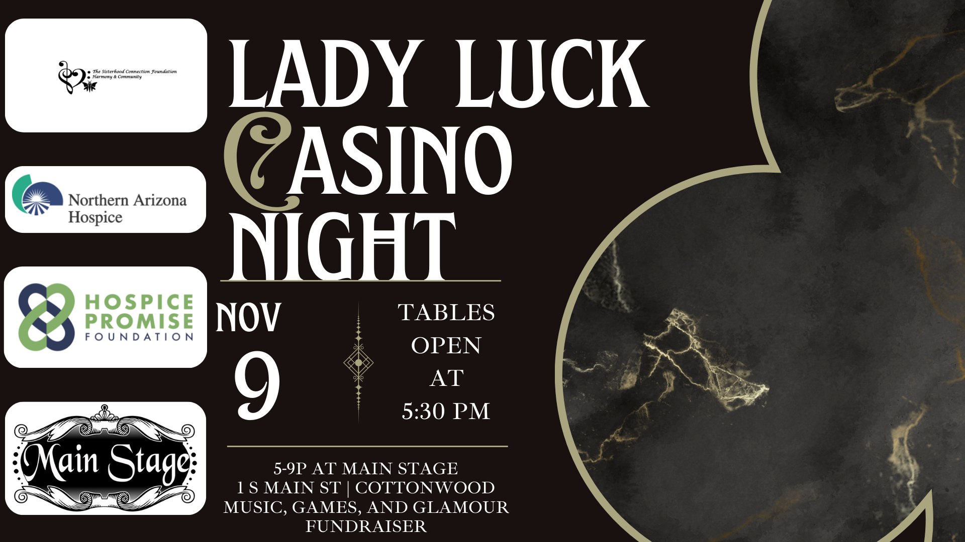 Lady Luck Casino Gala and Fundraiser